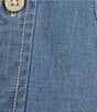 Roundtree & Yorke Big & Tall Solid Garment Washed Short Sleeve Sport Shirt - Image 4