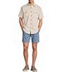 Roundtree & Yorke Big & Tall Solid Garment Washed Short Sleeve Sport Shirt - Image 3