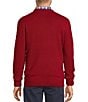 Roundtree & Yorke Big & Tall Solid Long Sleeve Cable Knit Sweater - Image 2