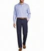 Roundtree & Yorke Big & Tall Solid Oxford Sport Shirt - Image 3