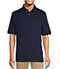 Roundtree & Yorke Big & Tall Supima Short Sleeve Solid Polo Shirt 