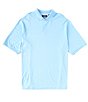 Color:Little Boys Blue - Image 1 - Big & Tall Supima Solid Short Sleeve Polo