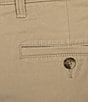 Roundtree & Yorke Big & Tall The Cloud Collection 7#double; Flat Front Washed Chino Shorts, Color:Khaki - Image 4