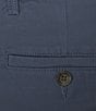 Roundtree & Yorke Big & Tall The Cloud Collection 7#double; Flat Front Washed Chino Shorts, Color:Vintage Indigo - Image 4