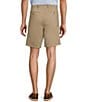 Roundtree & Yorke Big & Tall The Cloud Short Classic Fit 9#double; Pleated Washed Chino Shorts, Color:Khaki - Image 2