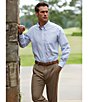 Color:Khaki - Image 5 - Big & Tall Travel Smart Comfort Classic Fit Flat Front Non-Iron Twill Dress Pants