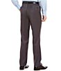 Color:Charcoal - Image 2 - Big & Tall Travel Smart Comfort Classic Fit Flat Front Non-Iron Twill Dress Pants