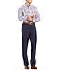 Color:Navy - Image 3 - Big & Tall TravelSmart Ultimate Comfort Classic Fit Pleat Front Non-Iron Twill Dress Pants