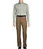Color:Khaki - Image 3 - Big & Tall TravelSmart Ultimate Comfort Classic Fit Pleat Front Non-Iron Twill Dress Pants