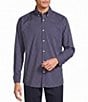 Roundtree & Yorke Big & Tall TravelSmart Easy Care Mini Check Sport Shirt - Image 1