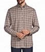 Roundtree & Yorke Big And Tall Medium Plaid Twill Sport Shirt - Image 1