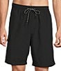 Roundtree & Yorke Boardwalk Cargo 9#double; Solid Swim Trunks - Image 1