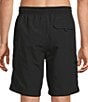 Roundtree & Yorke Boardwalk Cargo 9#double; Solid Swim Trunks - Image 2