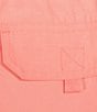 Roundtree & Yorke Boardwalk Cargo 9#double; Solid Swim Trunks - Image 4