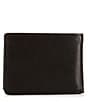 Roundtree & Yorke Cambridge Leather Slim Wing Bifold Wallet, Color:Black - Image 2