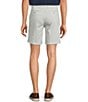 Roundtree & Yorke Casual Straight Fit Flat Front Tech Pocket Printed 9#double; Inseam Shorts, Color:Balsam Green - Image 2