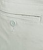 Roundtree & Yorke Casual Straight Fit Flat Front Tech Pocket Printed 9#double; Inseam Shorts, Color:Balsam Green - Image 4