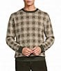 Roundtree & Yorke Checked Crew Neck Sweater - Image 1