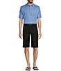 Roundtree & Yorke Classic Fit 13#double; Inseam Cargo Shorts, Color:Black - Image 3
