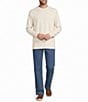 Roundtree & Yorke Classic Fit Flat Front Denim Chino Pants - Image 3