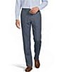 Roundtree & Yorke Classic Fit Flat Front Solid Linen Dress Pants - Image 1