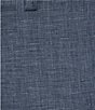 Roundtree & Yorke Classic Fit Flat Front Solid Linen Dress Pants - Image 4
