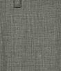 Roundtree & Yorke Classic Fit Flat Front Solid Linen Dress Pants - Image 5