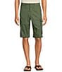 Color:Beetle - Image 1 - Classic Fit 13#double; Utility Cargo Shorts