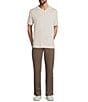 Roundtree & Yorke Classic Fit Solid Textured Chino Pants - Image 3