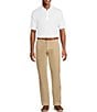Roundtree & Yorke Classic Fit Solid Textured Chino Pants - Image 3