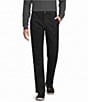 Roundtree & Yorke Classic Fit Solid Washed Chino Pants - Image 5