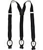 Roundtree & Yorke Dot Print Convertible Y-Back Suspenders - Image 1