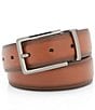 Color:Brown - Image 1 - Double Leather Reversible Belt