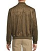 Roundtree & Yorke Faux Suede Bomber Jacket - Image 2