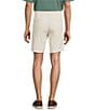 Roundtree & Yorke Flat Front 9#double; Performance Dobby Shorts, Color:Stone - Image 2