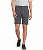 Roundtree & Yorke Flat Front 9#double; Performance Herringbone Shorts - Image 1