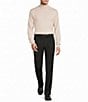 Roundtree & Yorke Flat Front Classic Fit Performance Pants - Image 3