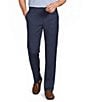 Roundtree & Yorke Flat Front Classic Fit Performance Textured Dress Pants - Image 1