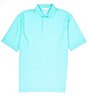 Color:Ice Green - Image 1 - Gold Label Short Sleeve Pima Cotton Solid Polo