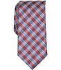 Roundtree & Yorke Gregory Plaid Traditional Silk/Poly Tie - Image 2