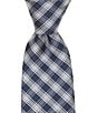 Roundtree & Yorke Gregory Plaid Traditional Silk/Poly Tie - Image 3