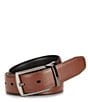 Color:Black - Image 2 - Hi-Lo Reversible Leather Belt