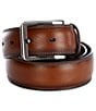 Color:Luggage - Image 1 - Honey Leather Belt