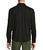 Roundtree & Yorke Long Sleeve Button Down Collar Solid Knit Button Front Shirt, Color:Charcoal - Image 2