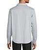 Roundtree & Yorke Long Sleeve Button Down Collar Solid Knit Shirt, Color:Grey - Image 2