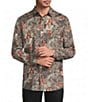 Roundtree & Yorke Long Sleeve Duck Print Sport Shirt - Image 1