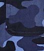 Color:Blue - Image 4 - Long Sleeve Heavy Twill Camo Print Sport Shirt