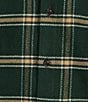 Roundtree & Yorke Long Sleeve Heavyweight Twill Windowpane Plaid Shirt Jacket, Color:Pine Grove - Image 4