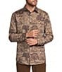 Roundtree & Yorke Long Sleeve Horse Jacquard Sport Shirt - Image 1