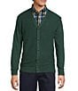 Roundtree & Yorke Long Sleeve Knit Solid Textured Cardigan, Color:Green - Image 1